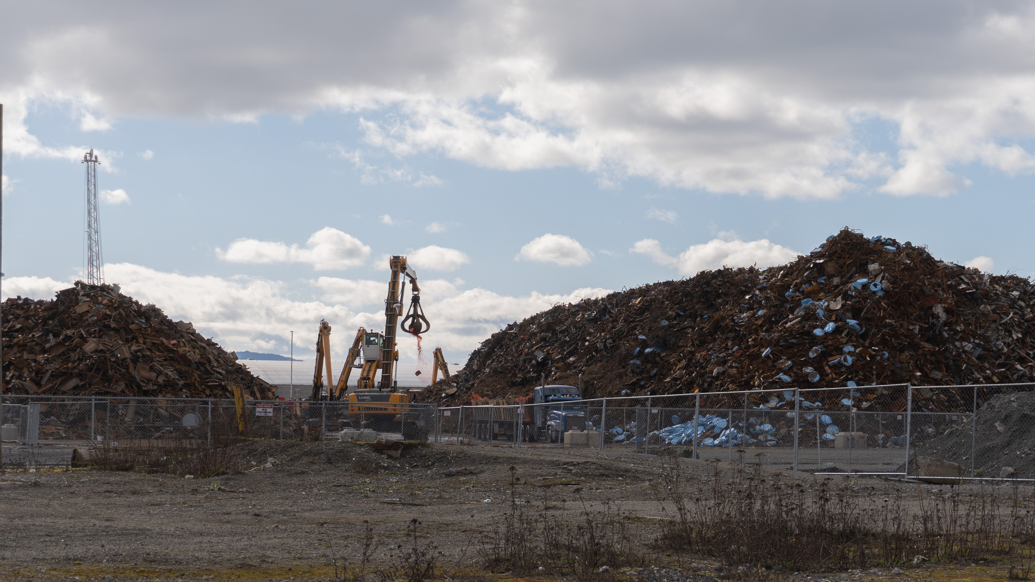 ABC Recycling to ship out final scrap metal from Bellingham waterfront