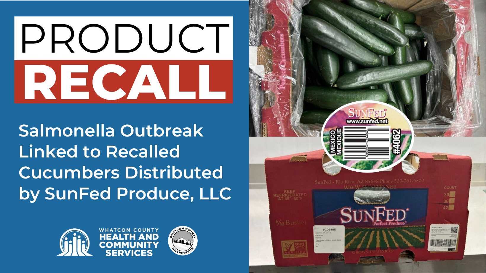 Cucumber Recall