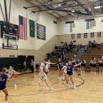 Meridian and Nooksack Valley girls basketball