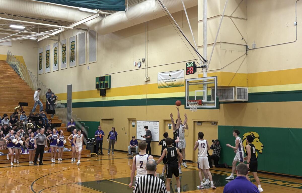 Nooksack Valley Meridian boys high school basketball