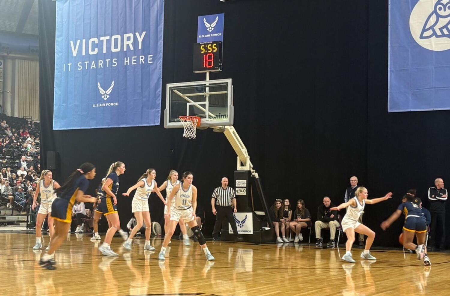 lynden christian girls basketball