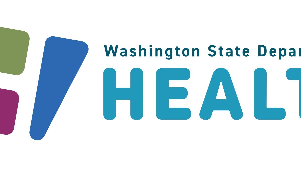 Washington State Department of Health logo with the word HEALTH in teal and colorful abstract shapes to the left.