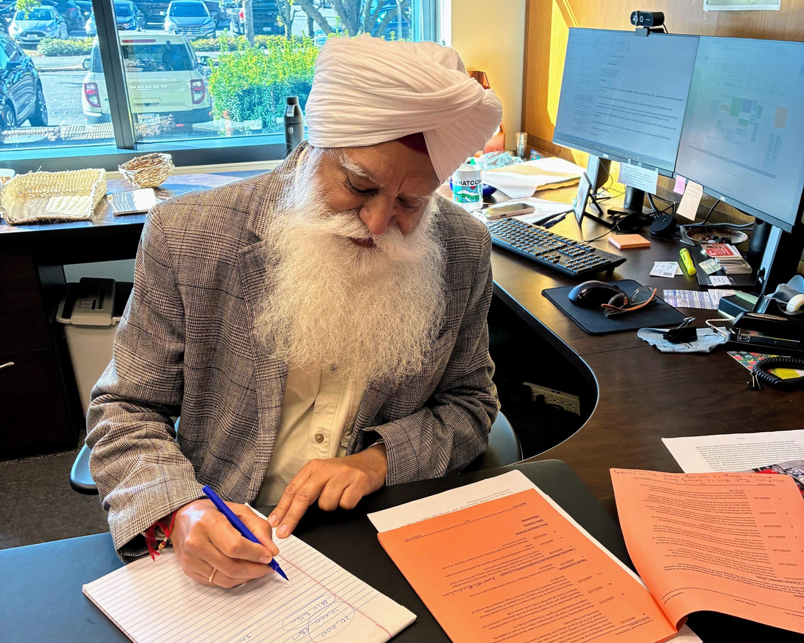 Whatcom County Executive Satpal Sidhu